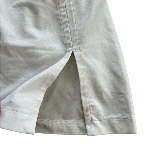 Nike dry fit  white tennis skirt with thigh slit - Picture 2 of 4